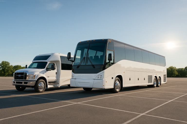 Charter Bus in Newport Beach